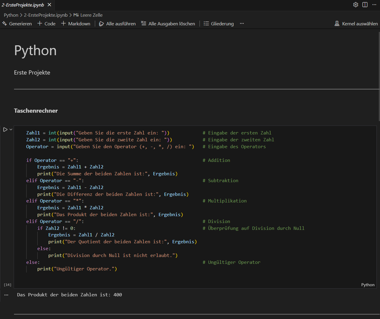 Python Projekt 2